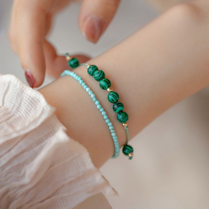 Lucky Brand Turquoise Bracelet - Natural Gemstone for Good Luck & Daily Style